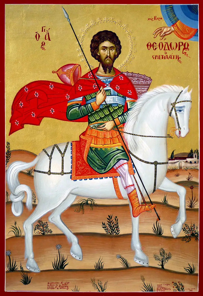 Άγιος Θεόδωρος ο Στρατηλάτης: Ο ηρωϊκός Μεγαλομάρτυς του Χριστού